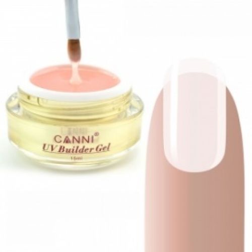 Конструирующий гель CANNI 325 Light Nude полупрозрачный, 15 ml