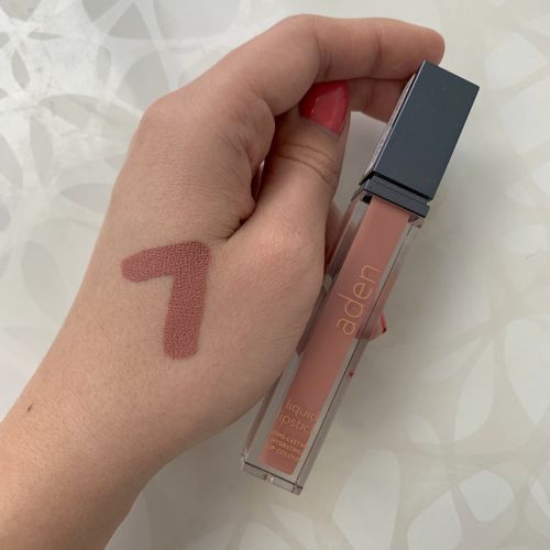 Жидкая матовая помада Aden Liquid Lipstick 07 Nude Elegance 7 ml
