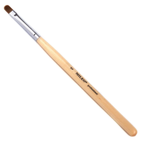 Пензель  для геля  заокругленый №6 MILEO