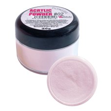 Акрилова пудра Nails Molekula №02 рожева, 15г