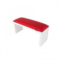 Подставка для маникюра FRC Beauty на белых ножках, Red