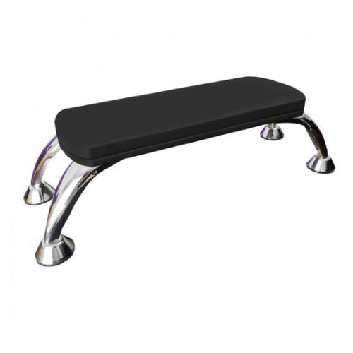 Підставка для манікюру FRC Beauty на хромованих ніжках, Black