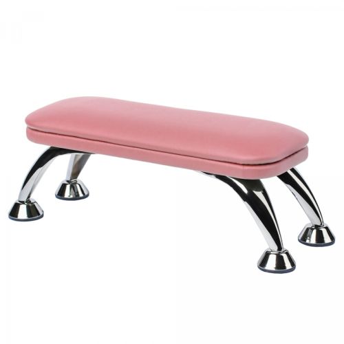 Підставка для манікюру FRC Beauty на хромованих ніжках, Pink