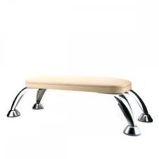 Підставка для манікюру FRC Beauty на хромованих ніжках, Beige