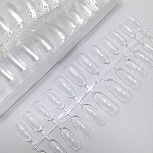 Гелевые типсы Овал, 10 шт