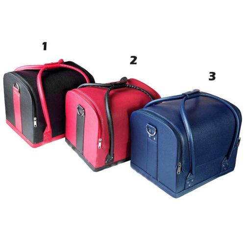  Валіза для косметики кожзам, чорна