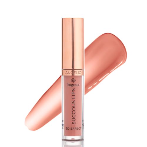  Блиск для губ Bogenia Succous Lips Angelic 3D №010 Dreaming