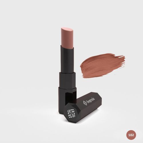Матова помада Bogenia Velvet 102 Milk Coffee