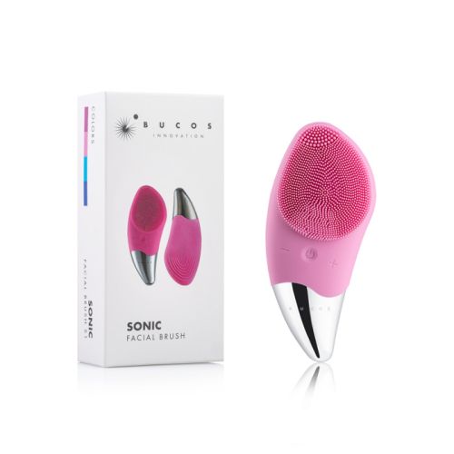 Очищаюча щітка для обличчя Bucos Sonic Facial Brush S1, Pastel Pink