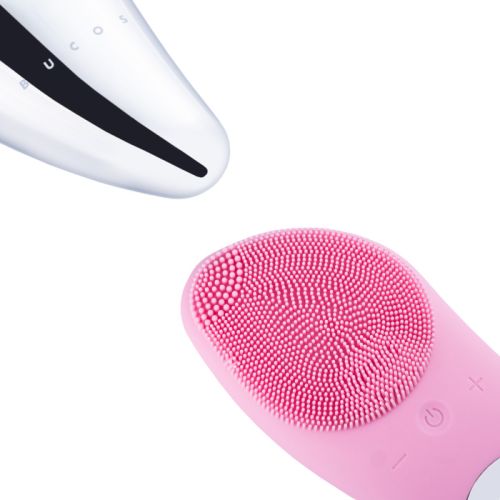 Очищающая щетка для лица Bucos Sonic Facial Brush S1, Pastel Pink