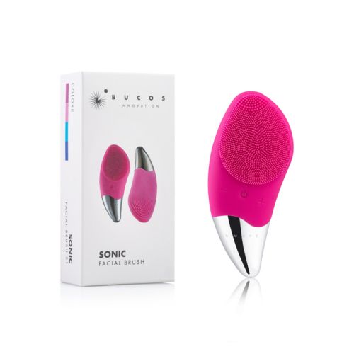Очищаюча щітка для обличчя Bucos Sonic Facial Brush S1, Pink