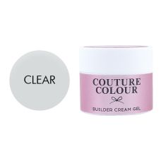 КРЕМ-ГЕЛЬ СТРОИТЕЛЬНЫЙ COUTURE COLOUR BUILDER CREAM GEL CLEAR ПРОЗРАЧНЫЙ, 15 МЛ