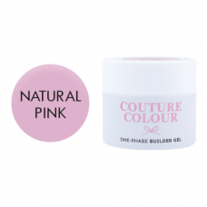 ОДНОФАЗНЫЙ ГЕЛЬ COUTURE COLOUR 1-PHASE BUILDER Natural pink,  15 мл