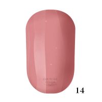 ГЕЛЬ-ЛАК COUTURE COLOUR 014 ПАСТЕЛЬНО-РОЖЕВИЙ З ШИМЕРАМИ, 9 МЛ