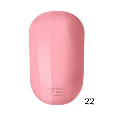 ГЕЛЬ-ЛАК COUTURE COLOUR 022 НАТУРАЛЬНО-РОЖЕВИЙ, 9 МЛ