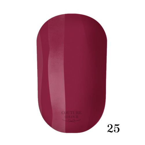 ГЕЛЬ-ЛАК COUTURE COLOUR 025 МАЛИНОВЕ БОРДО, 9 МЛ