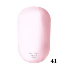 ГЕЛЬ-ЛАК COUTURE COLOUR 041 МОЛОЧНИЙ З ЛЕДЬ ПОМІТНИМ БУЗКОВИМ ВІДТІНКОМ, 9 МЛ