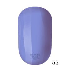 ГЕЛЬ-ЛАК COUTURE COLOUR 055 БУЗКОВО-БЛАКИТНИЙ, 9 МЛ
