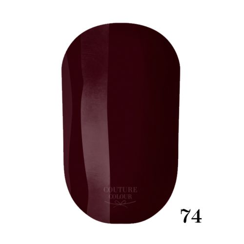 ГЕЛЬ-ЛАК COUTURE COLOUR 074 ТЕМНА ВИШНЯ, 9 МЛ