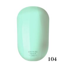 ГЕЛЬ-ЛАК COUTURE COLOUR 104 САЛАТОВО-МЕНТОЛОВЫЙ, 9 МЛ