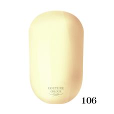 ГЕЛЬ-ЛАК COUTURE COLOUR 106 ЛИМОННИЙ, 9 МЛ