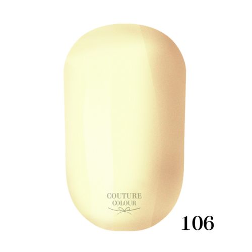 ГЕЛЬ-ЛАК COUTURE COLOUR 106 ЛИМОННИЙ, 9 МЛ