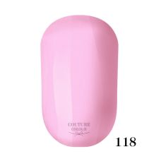 ГЕЛЬ-ЛАК COUTURE COLOUR 118 БУЗКОВО-РОЖЕВИЙ, 9 МЛ