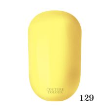 ГЕЛЬ-ЛАК COUTURE COLOUR 129 ЛИМОННО-ЖЕЛТЫЙ, 9 МЛ