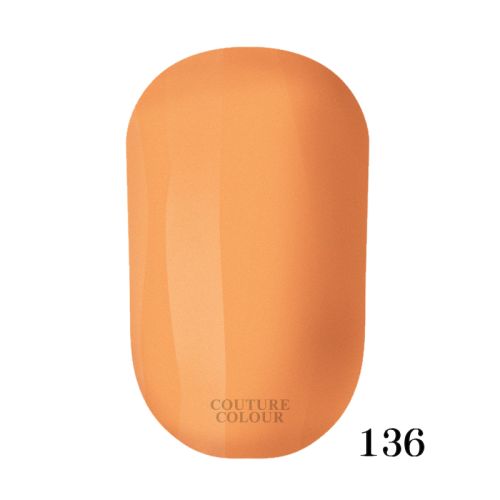 ГЕЛЬ-ЛАК COUTURE COLOUR 136 КОРАЛЛОВО-ОРАНЖЕВЫЙ, 9 МЛ