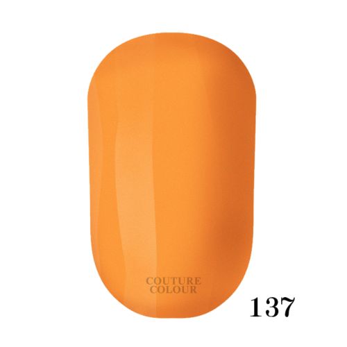 ГЕЛЬ-ЛАК COUTURE COLOUR 137 ГАРБУЗОВИЙ, 9 МЛ