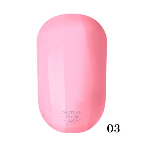 ГЕЛЬ-ЛАК COUTURE COLOUR 003 ХОЛОДНИЙ РОЖЕВИЙ, 9 МЛ