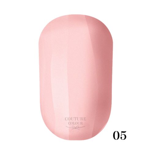 ГЕЛЬ-ЛАК COUTURE COLOUR 005 НАТУРАЛЬНО-РОЗОВЫЙ, 9 МЛ