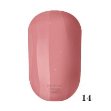 ГЕЛЬ-ЛАК COUTURE COLOUR 014 ПАСТЕЛЬНО-РОЖЕВИЙ З ШИМЕРАМИ, 9 МЛ