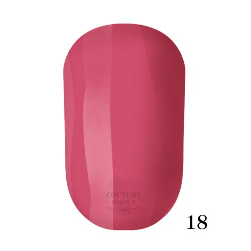 ГЕЛЬ-ЛАК COUTURE COLOUR 018 ПАСТЕЛЬНО-МАЛИНОВИЙ, 9 МЛ