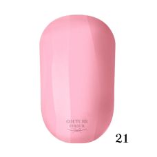 ГЕЛЬ-ЛАК COUTURE COLOUR 021 НІЖНО-РОЖЕВИЙ, 9 МЛ