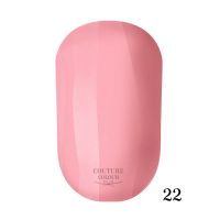 ГЕЛЬ-ЛАК COUTURE COLOUR 022 НАТУРАЛЬНО-РОЖЕВИЙ, 9 МЛ