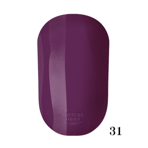 ГЕЛЬ-ЛАК COUTURE COLOUR 031 СЛИВОВЫЙ, 9 МЛ