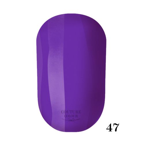 ГЕЛЬ-ЛАК COUTURE COLOUR 047 ТЕМНИЙ БУЗКОВО-ФІОЛЕТОВИЙ, 9 МЛ
