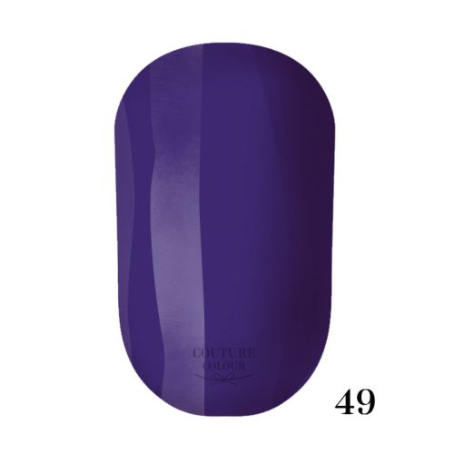 ГЕЛЬ-ЛАК COUTURE COLOUR 049 ГЛУБОКИЙ ФИОЛЕТОВЫЙ, 9 МЛ