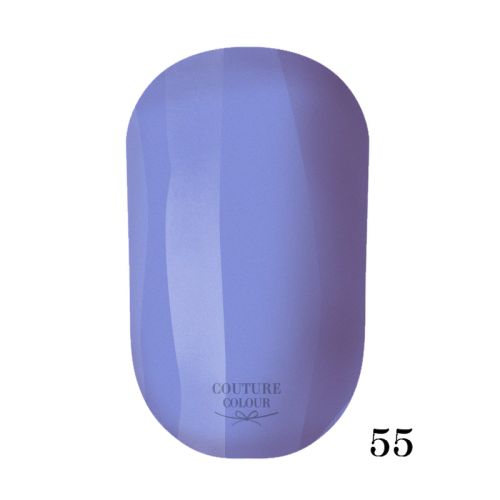 ГЕЛЬ-ЛАК COUTURE COLOUR 055 БУЗКОВО-БЛАКИТНИЙ, 9 МЛ
