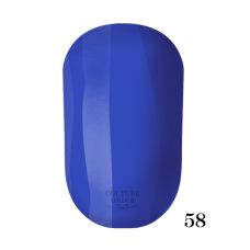 ГЕЛЬ-ЛАК COUTURE COLOUR 058 ВАСИЛЬКОВЫЙ, 9 МЛ