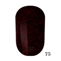 ГЕЛЬ-ЛАК COUTURE COLOUR 075 ЧЕРВОНО-БОРДОВИЙ З ЧЕРВОНИМИ БЛИСКІТКАМИ, 9 МЛ