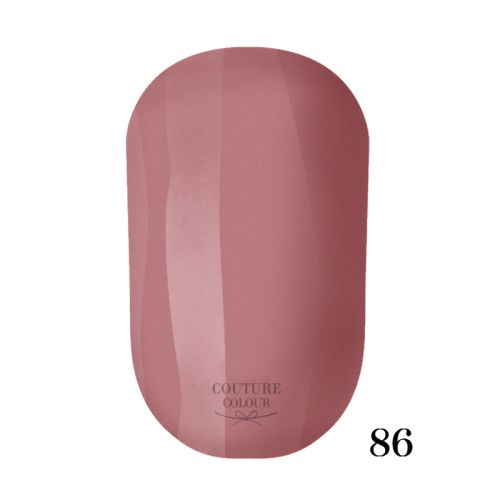 ГЕЛЬ-ЛАК COUTURE COLOUR 086 РОЖЕВИЙ ШОКОЛАД, 9 МЛ