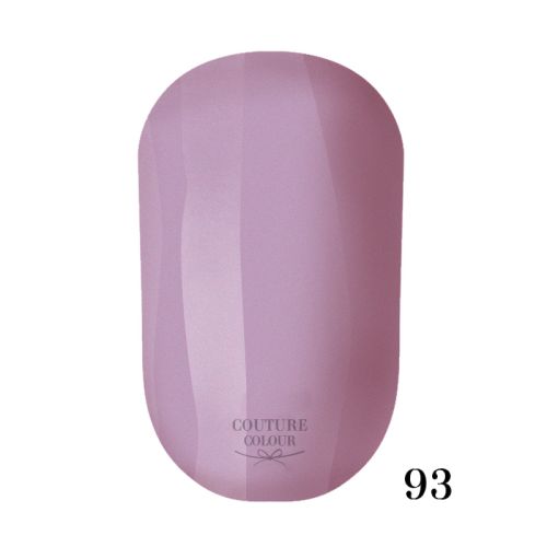 ГЕЛЬ-ЛАК COUTURE COLOUR 093 ПРИГЛУШЕННО-СИРЕНЕВЫЙ КРЕМ, 9 МЛ