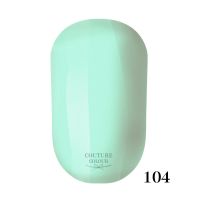 ГЕЛЬ-ЛАК COUTURE COLOUR 104 САЛАТОВО-МЕНТОЛОВИЙ, 9 МЛ