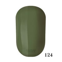 ГЕЛЬ-ЛАК COUTURE COLOUR 124 ЗЕЛЕНИЙ ХАКІ, 9 МЛ