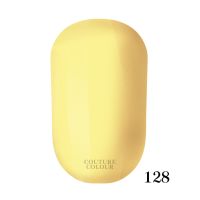 ГЕЛЬ-ЛАК COUTURE COLOUR 128 ЛИМОННИЙ, 9 МЛ
