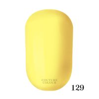 ГЕЛЬ-ЛАК COUTURE COLOUR 129 ЛИМОННО-ЖОВТИЙ, 9 МЛ