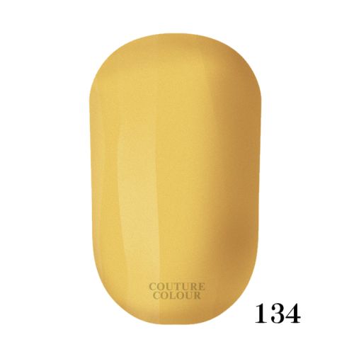 ГЕЛЬ-ЛАК COUTURE COLOUR 134 ЖОВТИЙ, 9 МЛ