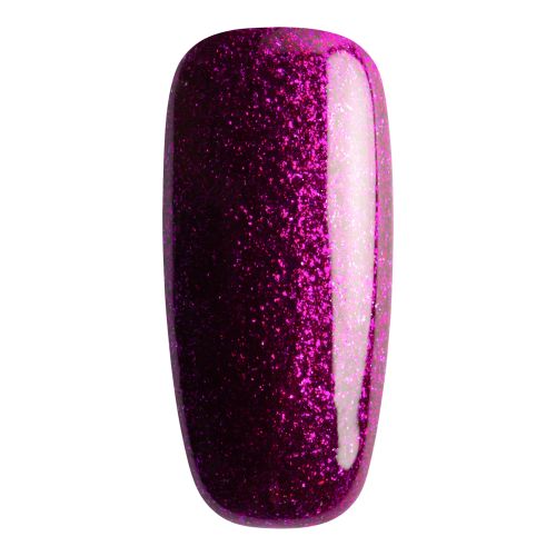 ГЕЛЬ-ЛАК COUTURE COLOUR JEWERLY J06 ФІОЛЕТОВИЙ З РОЖЕВОЮ МІКРОСЛЮДОЮ, 9 МЛ